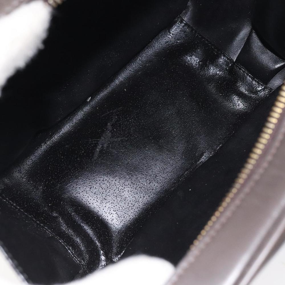 GUCCI Bamboo Hand Bag Patent leather Dark Brown Gold 000 270 0323 Auth 129452 - Picture 16 of 16